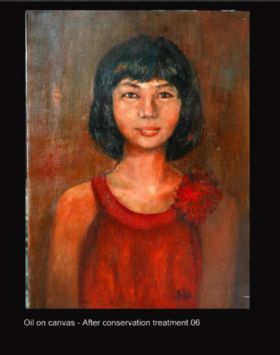Oil on canvas - After conservation